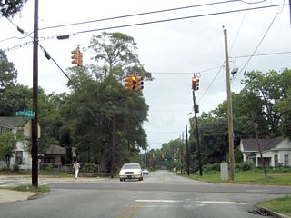 30" Traffic Signal Corporation lights previously operated at the intersection of Lafayette Street and U.S. 45 (St. Stephens Road).