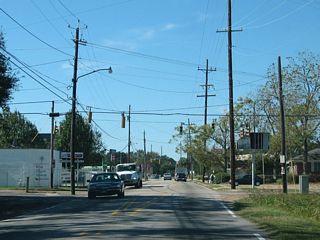 Westbound Pleasant Valley Road at McRae Avenue.