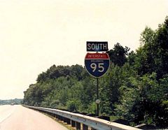Interstate 95 Delaware - South