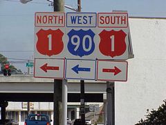 Florida Colored Route Markers