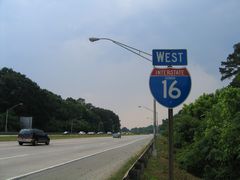 Interstate 16 Georgia - West