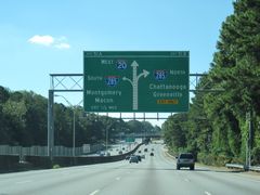 Interstate 20 Georgia - West