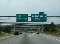 Interstate 26 South Carolina - West