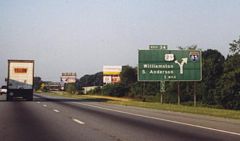 I-85 South Carolina - South