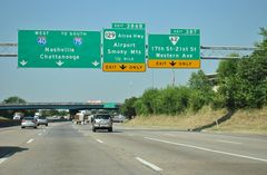 Interstate 40 Tennessee - West