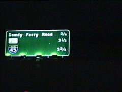 Interchange sequence sign on IH 20 west