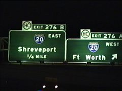 IH 45 north at IH 20 - 1996 IH 45 north at IH 20 - 1996