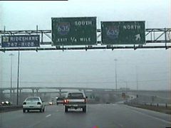US 80 east at IH 635