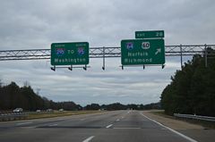 Interstate 295 Virginia - North