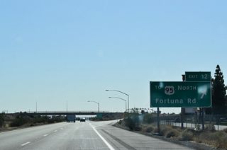 U.S. 95 originates at the international border with Mexico at San Luis, Arizona, and extends north all the way to Canada at Porthill through the stovepipe of Idaho.
