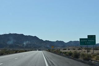 The speed limit reduces to 65 miles per hour just ahead of the trumpet interchange at Exit 21 with Old U.S. 80. The speed limit remains at 65 until past the first exit in California for Winterhaven.