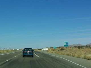 Legend Park Road extends southwest from U.S. 93 and Mineral Park Road to Colorado Road at the census designated place of Golden Valley.
