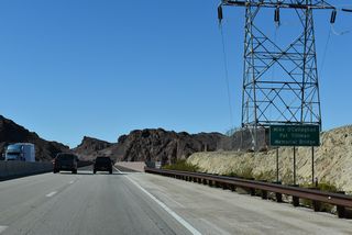 The Mike O&rsquo;Callaghan &ndash; Pat Tillman Memorial Bridge is a concrete arch bridge spanning the Colorado River south of Hoover Dam.