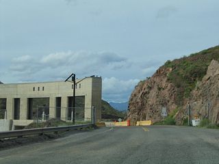 Parker Dam closes to traffic at nights.