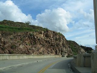 Arizona State Route 95 Spur begins south where Parker Dam Road leaves Parker Dam.