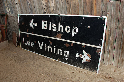 Bishop, Lee Vining, US highway 395, Laws Railroad Museum