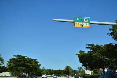CR 865 north at US 41 - Lee County, FL