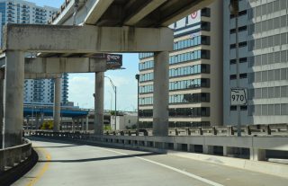 SR 970/Downtown Distributor west at I-95 - Miami, FL