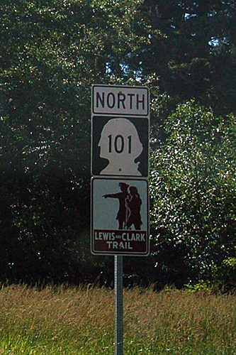 error Washington state route 101, and Lewis and Clark Trail