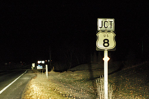 Wisconsin U. S. route 8