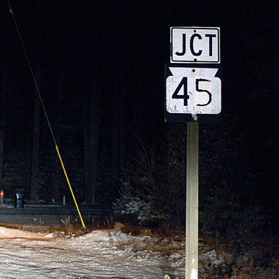 Wisconsin U. S. route 45