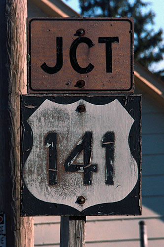 Wisconsin U. S. route 141