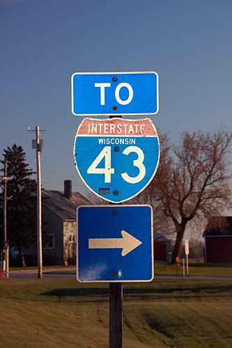Wisconsin U. S. route 141, Wisconsin interstate 43