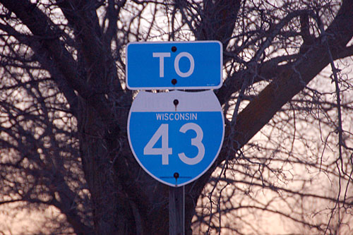 Wisconsin U. S. route 10, Wisconsin U. S. route 151, Wisconsin interstate 43, Wisconsin state route 42
