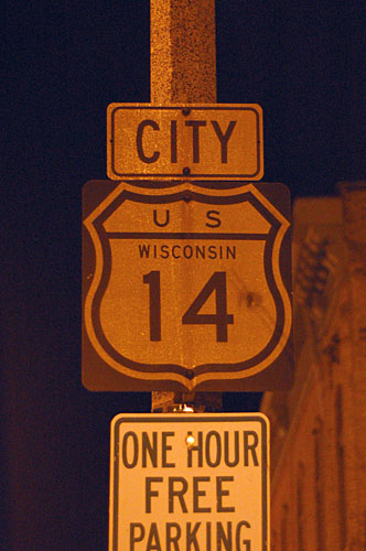 Wisconsin U. S. route 14