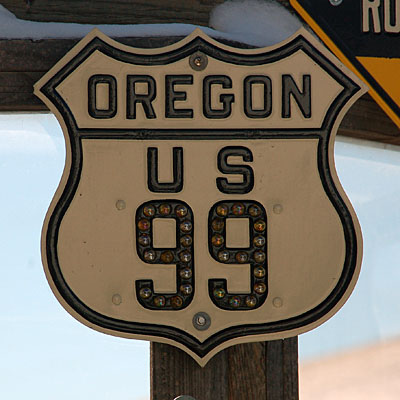 Oregon U. S. highway 99
