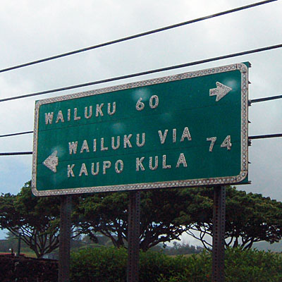 Hawaii state route 36, Hawaii state route 31