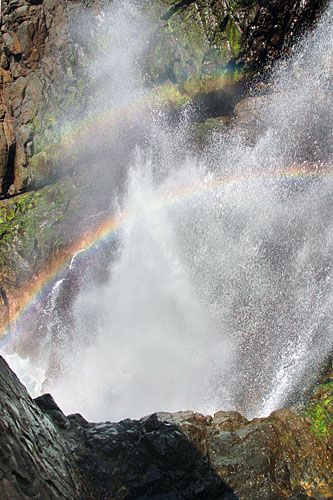 La Bufadora and rainbow