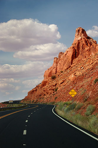 Arizona U. S. highway 89