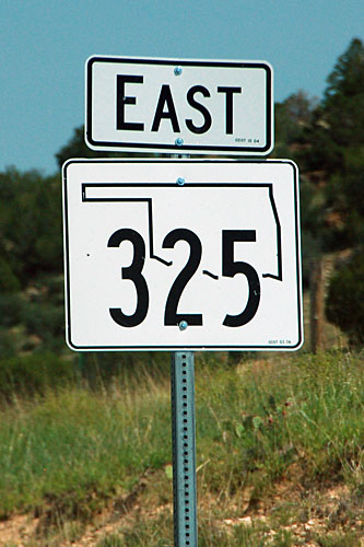 Oklahoma U. S. highway 64, Oklahoma state route 325