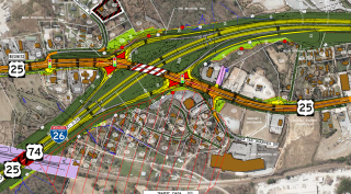 I-26/US 25 Interchange Design - Fletcher, NC