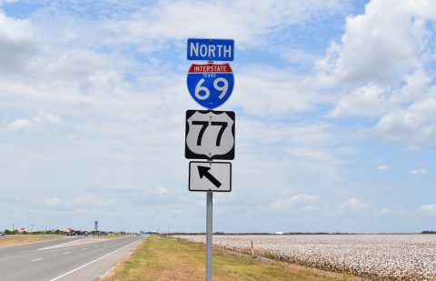 IH 69E/US 77 north of FM 2826 - Robstown, TX