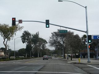 SR 1/246 (Ocean Avenu) east at Third Street in Lompoc.