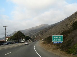Northbound California 1 (Pacific Coast Highway) enters the city of Malibu, which had a population of 12,645 as of the 2010 Census and incorporated as a city in 1991. A 21-mile strip of oceanfront land along the Pacific Coast Highway, Malibu is well-known for being affluent and is home for some of the most famous and wealthy people in the United States. The Corral Fire swept through this area on November 24, 2007, causing damage to dozens of structures. Starting on January 7, 2025, the Palisades Fire also ravaged the area.