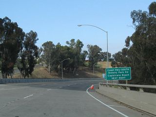 The next exit along California 1 north is Exit 1, Doheny Park Road to Coast Highway south and the community of Capistrano Beach (part of the city of Dana Point).