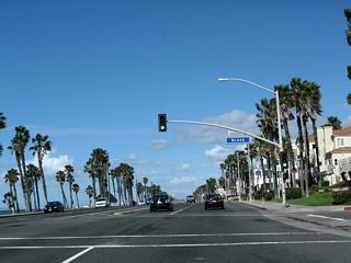 Shortly thereafter, California 1 (Pacific Coast Highway) north meets Ninth Street.