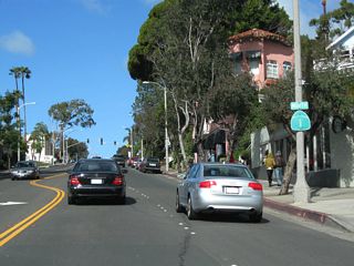 This California 1 north reassurance shield is posted after the California 133 intersection in Laguna Beach.