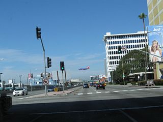Sepulveda Boulevard north at Centrury Boulevard.