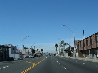 Pacific Coast Highway continues west from Atlantic Avenue through Long Beach. While U.S. 6 is not acknowledged with historic markers in Long Beach, there is a plaque commemorating the route located near the Long Beach Convention Center in Downtown Long Beach.