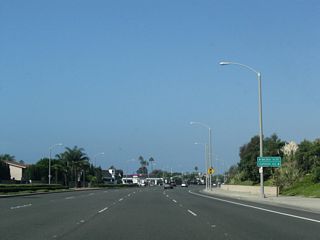 The next major intersection along California 1 (Coast Highway) north is with Balboa Boulevard south and Superior Avenue north.
