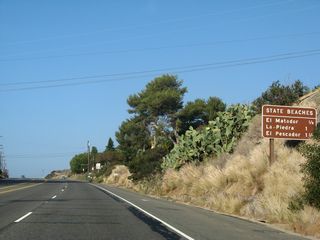 The next public access to the Pacific Ocean along the south side of PCH is El Matador State Beach, La Piedra State Beach and El Pescador State Beach.