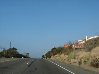 El Matador State Beach lies south of Encinal Canyong.