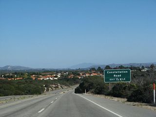 Leaving the Space Force base, southbound California 1 (Lompoc Casmalia Road) becomes a freeway briefly. The only exit on this segment of freeway is Exit 211, Constellation Road to Vandenberg Village.