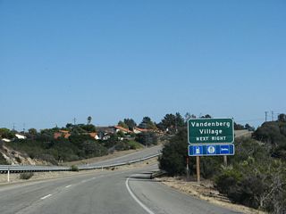 All motorist services are available at Exit 211, Constellation Road to Vandenberg Village.