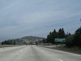 The section of California 2 (Glendale Freeway) between California 134 and Interstate 210 is also known as the Frank Lanterman Freeway.