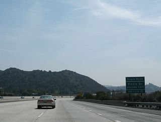 After Exit 17B (California 134 (Ventura Freeway)), the second exit is Exit 17A, Holly Drive to Eagle Rock (part of the city of Los Angeles).
